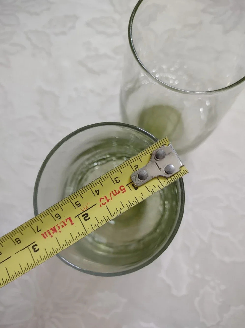 Olive Green Crackle Tall Flat Tumbler Glasses Pier 1